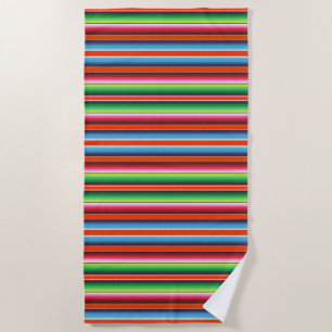 Traditionelle Spanisch Serape Strandtuch