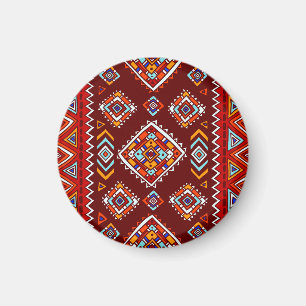 Traditionelle Stammesstruktur, ethnische nahtlose  Magnet