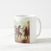 Traditionelle Tanzmotif-Tasse Kaffeetasse (VorderseiteRechts)