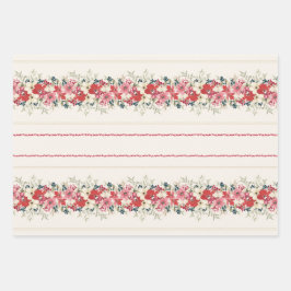 traditionelle Tapisserie Weihnachten Urlaub Geschenkpapier Set