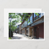 Traditionelle Teehousinen: Kanazawa, Japan Postkarte (Vorne/Hinten)
