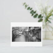 Traditionelle Teehousinen von Kyoto Postkarte (Stehend Vorderseite)