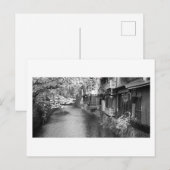 Traditionelle Teehousinen von Kyoto Postkarte (Vorne/Hinten)
