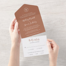 Traditionelle Terrakotta Elegante Hochzeit