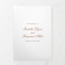 Traditionelle Terrakotta-Formale Elegante Hochzeit