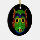 Traditionelle thailändische Maske Keramikornament (Rechts)