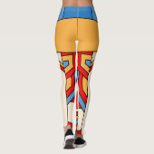 Traditionelle Tipmaske Leggings (Rückseite)