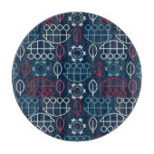 Traditionelle Tribal-Musterkunst Schneidebrett (Vorderseite)