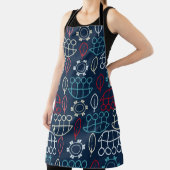 Traditionelle Tribal-Musterkunst Schürze (InSitu)