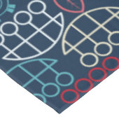 Traditionelle Tribal-Musterkunst Tischdecke (Schrägansicht)