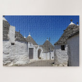 Traditionelle trulli Häuser in Alberobello, Puglia Puzzle (Horizontal)