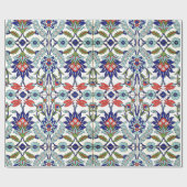 traditionelle türkische Fliesen Geschenkpapier (Flach)