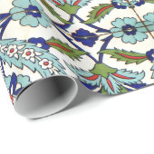 traditionelle türkische Fliesen Geschenkpapier (Rolleneckpunkt)