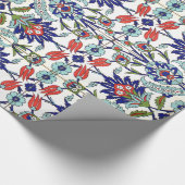 traditionelle türkische Fliesen Geschenkpapier (Ecke)