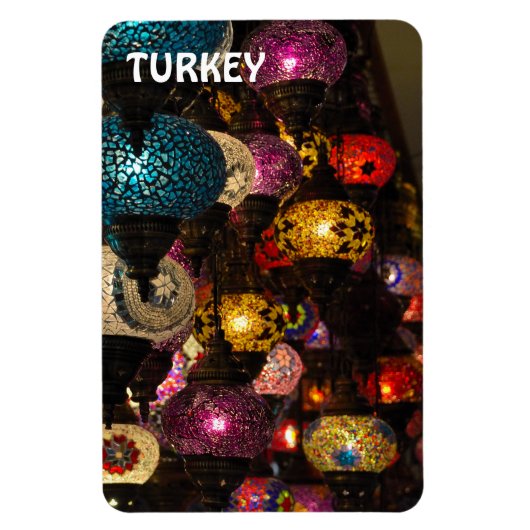 Traditionelle türkische Lampen Magnet (Vertikal)