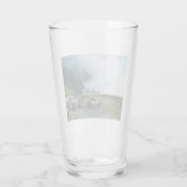 Traditionelle ukrainische Hochzeit (Ukraine) (Ehe) Glas (Rückseite)