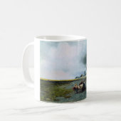 Traditionelle ukrainische Hochzeit (Ukraine) (Ehe) Kaffeetasse (Vorderseite Links)