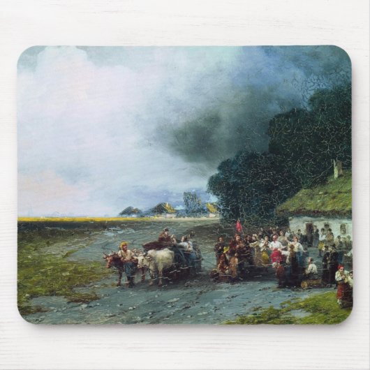 Traditionelle ukrainische Hochzeit (Ukraine) (Ehe) Mousepad (Vorne)