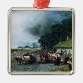 Traditionelle ukrainische Hochzeit (Ukraine) (Ehe) Ornament Aus Metall