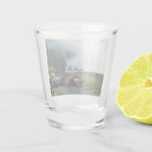 Traditionelle ukrainische Hochzeit (Ukraine) (Ehe) Schnapsglas (Rückseite)