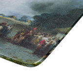 Traditionelle ukrainische Hochzeit (Ukraine) (Ehe) Schneidebrett (Ecke)