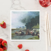 Traditionelle ukrainische Hochzeit (Ukraine) (Ehe) Serviette (Beispiel)