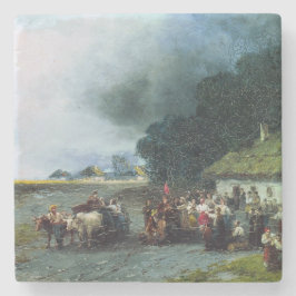 Traditionelle ukrainische Hochzeit (Ukraine) (Ehe) Steinuntersetzer