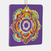 Traditionelle ukrainische Volksdekoration Keramikornament (Rechts)