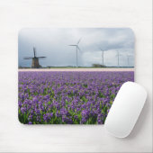 Traditionelle und moderne Windmühle, Holland Mousepad (Mit Mouse)