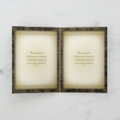 Traditionelle Vampir Grüße u. Notecards Karte (Innenseite)