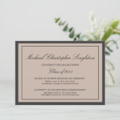 Traditionelle Veranstaltungen des formalen Abschlu Ankündigung (Stehend Vorderseite)