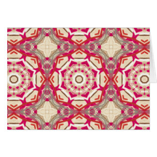Traditionelle Vintage Magenta-Rote ineinandergreif