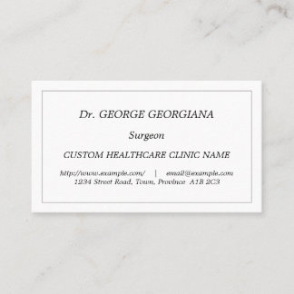 Traditionelle, Vintage und klassische Visitenkarte