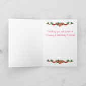 Traditionelle walisische Corgi Weihnachten (Innenseite)