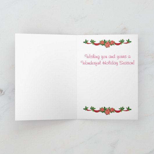 Traditionelle walisische Corgi Weihnachten (Innenseite)