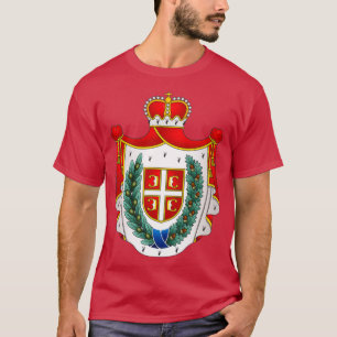Traditionelle Wappen der Vojvodina Serbien T-Shirt
