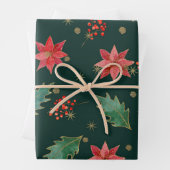 Traditionelle Weihnachten Geschenkpapier Set (Beispiel)