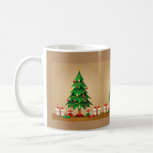 Traditionelle Weihnachten Kaffeetasse