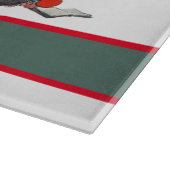 Traditionelle Weihnachten Vintag Name der Weihnach Schneidebrett (Ecke)