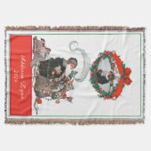 Traditionelle Weihnachten Vintag Weihnachten Weihn Decke (Vorderseite)