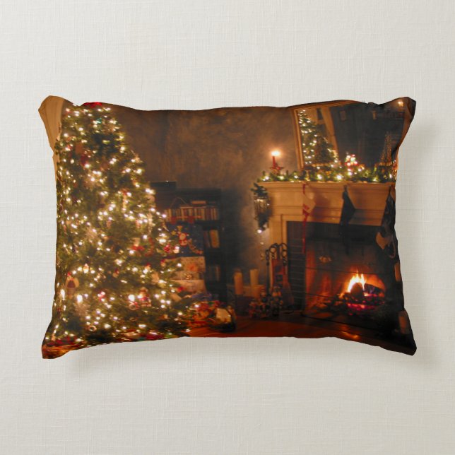 Traditionelle Weihnachten Zierkissen (Vorderseite)