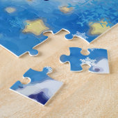 Traditionelle Weihnachts-Postkartennachricht, Puzzle (Seite)