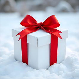 Traditionelle Weihnachts Rot Solid Color Satinband