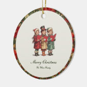 Traditionelle Weihnachtsfeiertage Keramik Ornament (Links)