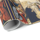 Traditionelle Weihnachtskrippen Geschenkpapier (Rolleneckpunkt)