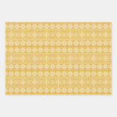 Traditionelle Weihnachtsmesse Isle Pattern Geschenkpapier Set (Vorderseite 3)