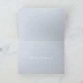 Traditionelle Weihnachtsrobbe und Ivy Feiertagskarte (Innenseite)