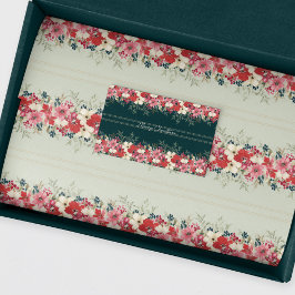 traditionelle Weihnachtszeit botanischer Feiertag Seidenpapier