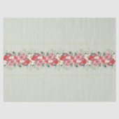 traditionelle Weihnachtszeit botanischer Feiertag Seidenpapier (Vorderseite)