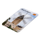 Traditionelle Windmühle in Palma de Mallorca - Spa Magnet (Linke Seite)